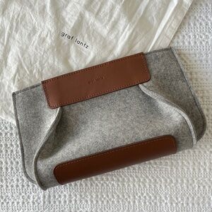 Graf Lantz Frankie Merino Wool Clutch NWOT